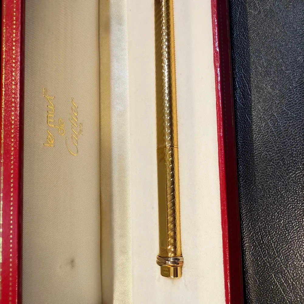 Cartier Gold Trinity Ballpoint Pen